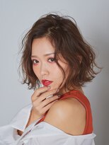 ヘアサロン アティリー(Hair Salon Attirer)&nbsp;外はねウェーブボブ　【Attirer　飯田裕之】
