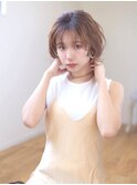柔らかショートボブ