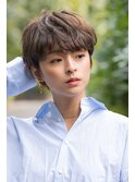 【HAVANA渋谷】大人可愛い小顔ショート×ニュアンスブランジュ