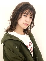 ヘアーアンドメイク ソファー 泉中央店(hair&make Sofa) 外ハネベースのエアリースタイル