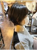 大人可愛い柔らかいショートボブ☆