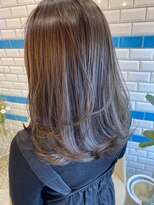 シー バイ ロンド 新宿(Sea by Lond) 【お客さまヘア】ミディアムレイヤー