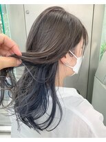 シェリ ヘアデザイン(CHERIE hair design)&nbsp;インナーネイビーブルー☆
