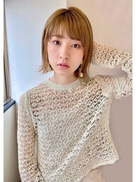 レイラバイアフロート 吉祥寺(Lila by afloat) ハイトーン×外ハネボブ【アフロート吉祥寺 緒方】