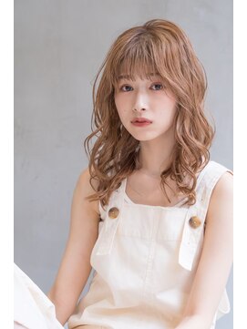 ケイト(kate) ［kate大宮］ハイトーンアプリコットベージュxツイストウェーブ