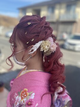 イマージュヒラ 着付けヘアセット