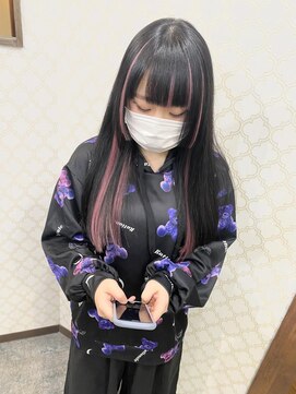 ブランシスヘアー(Bulansis Hair) #ピンクメッシュ #ハイライト