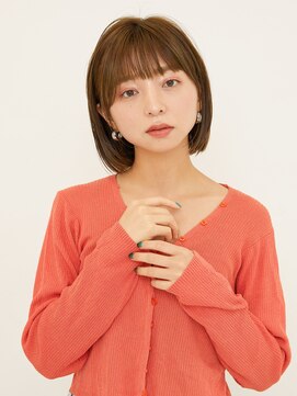 エンタク 新宿三丁目店(enntaku) ケアブリーチ/グラデーションカラー/ペールベージュ[新宿三丁目]