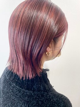 フロート 小阪店(float) ピンクカラー　ヌナボブ チャンモリ ボブルフ