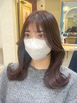 ロンドプランタン 恵比寿(Lond Printemps) 大人気カシスピンクベージュ 韓国くびれ ワンホンヘア