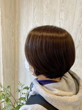 キューニーゴ(925) ショートボブ/ベージュブラウン