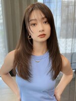 アリュウル 表参道 青山(Allure) 大人美人レイヤーワンカールヘア表参道韓国レイヤーカット　千葉