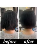 【美髪整形】異次元の最新縮毛矯正☆シルク酸性ストレート