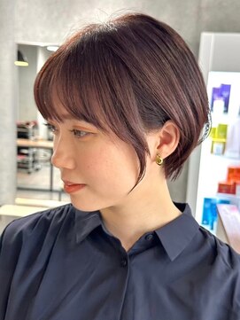 プルーヴ 秋葉原(prove) 30代40代大人女性/前髪ありショートボブ/ショートヘア/髪質改善