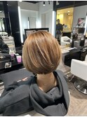 [サロンスタイル]ミニボブ/レイヤーボブ/顔周りレイヤー