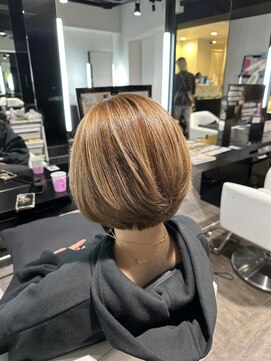 アンドバイモードケイズ (and by MODE K's) [サロンスタイル]ミニボブ/レイヤーボブ/顔周りレイヤー