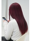 チェリーレッド  初カラー10代20代