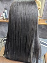 ロム ブリーチ無/ブルーブラック/インナーブリーチ履歴/30代40代