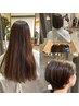 ヘアドネーション＋お直しカット