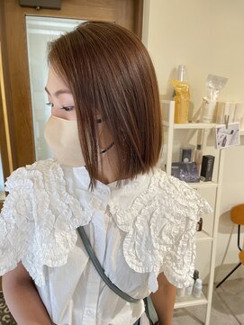 ワンバイワンクラッカ(one by one CLACCA) 切りっぱなしボブ