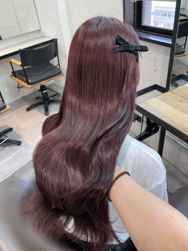 ベレーザ 渋谷(BELEZA) 9146パープルブラックラベンダーパープルレイヤーワンホンヘア