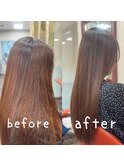 縮毛矯正【甲斐】カシミアストレート51