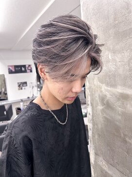 メンズサロン キング 高槻店(Men’s salon K!ng) 波巻きツイストスパイラルパーマ/フェザーパーマ/眉毛/メンズ