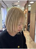 ブロンドボブ