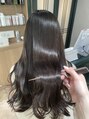 スタイル インデックス 茗荷谷店(STYLE INDEX)&nbsp;髪の毛本来の艶を引き出し、巻き髪でも艶をだします。