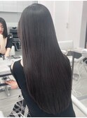 黒髪ボブルフネビージュ小顔ワンレン顔まわり韓国レイヤーカット