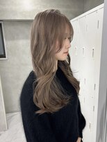 スウィープ(sweep)&nbsp;【sweep_shizuna】ミルクティーベージュ/ブリーチ/福岡/天神