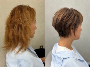 レイ 押上(Ray)の写真/《押上エリア☆髪質改善完全個室サロン》髪質改善で髪の広がりを抑え、自然なストレートに。朝も楽に◎