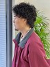 メンズカット＋パーマ ￥12100