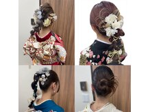 ケイ美容室の雰囲気（成人式のヘアセット、着付けもご予約承り中です(^^)）