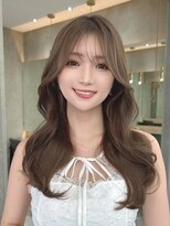 ロンドリメゾン 原宿(Lond re Maison.)&nbsp;暗めカラー/韓国レイヤー/マロンベージュ/くすみベージュ/原宿