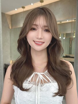 ロンドリメゾン 原宿(Lond re Maison.) 暗めカラー/韓国レイヤー/マロンベージュ/くすみベージュ/原宿