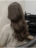 シアーグレージュ×ゆるふわ柔らかウェーブ