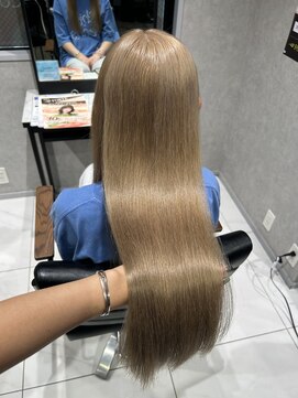 フォルテノエル 静岡鷹匠店(FORTE Noel) ミルクティーベージュ/透明感カラー/髪質改善//ダブルカラー