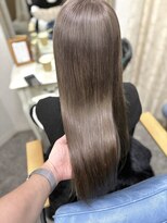 ノア(noa.)&nbsp;【豊中美容室noa.】 1ブリーチのミルクティーグレージュ♪♪