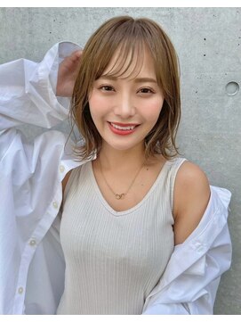 サンドパールス 仙台店(sand PALCE) 髪質改善/大人ガーリー/似合わせカット/ショートボブ前髪/仙台