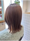ストレートミディアムスタイル