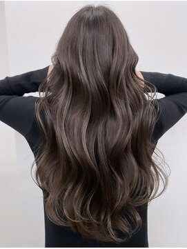 リリット(ReLit) シャギーバタフライカット髪質改善オリーブグレーココアベージュ