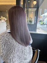 ベアーフルート 新潟店(BearFruit)&nbsp;髪質改善カラー/ラベンダー/ロング/要ブリーチ
