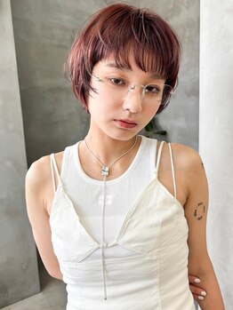 テトヘアー(teto hair)の写真/ショート/ボブ/小顔/骨格補正/似合わせ/前髪/無造作/再現性◎カット/垢抜けショート/ボブ/レイヤー/ウルフ