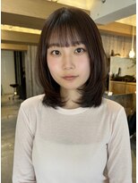 ドルセ(Dulce)&nbsp;ふんわりミディアムレイヤー×ニュアンスカラー