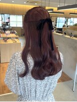 アガタヘアー(AGATA hair)&nbsp;ブリーチ無しピンクカラー