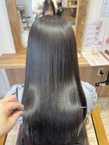 ALUSHE 船堀　完全個室　髪質改善　縮毛矯正　ボブ　白髪ぼかし【10/1OPEN(予定)】&nbsp;ブルーブラック