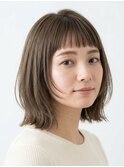 レイヤーボブ×外はね