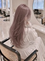 パーク バイ グラッジ 池袋(Park by GLADGE)&nbsp;ブリーチ2～3回ベースのピンクミルクティー