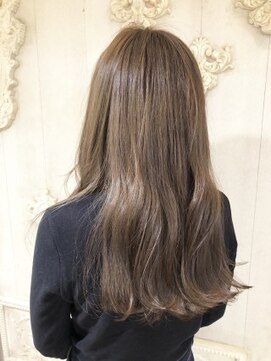 キャンバス バイ ネオリーブ 横浜西口(Canvas by neo.) ロング ミルクティーベージュ 甘可愛い